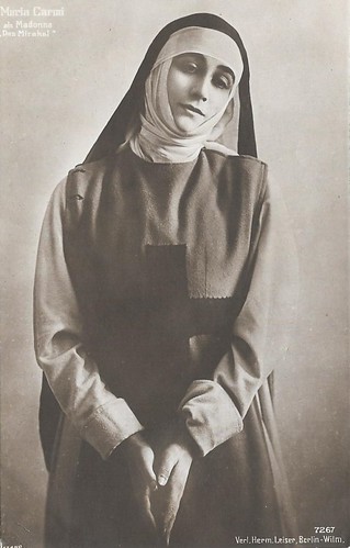 Maria Carmi in Das Mirakel (1912)