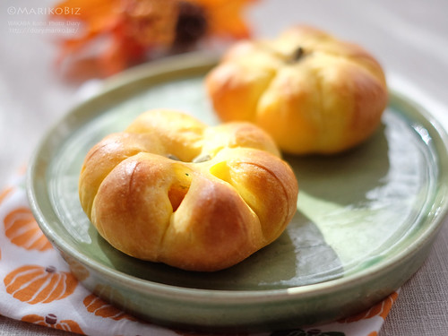 かぼちゃあんパン　20151014-DSCF0739