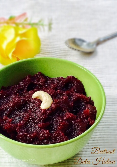 Beetroot Dates Halwa for baby 5