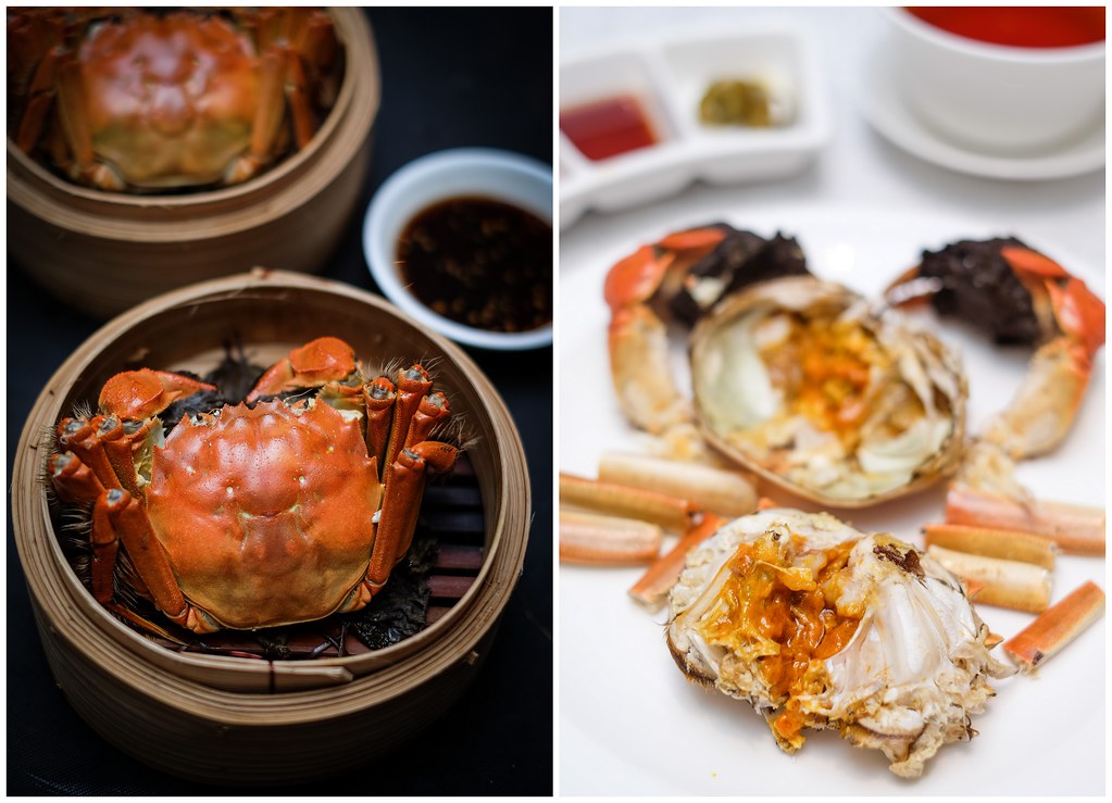 Yan Ting Restaurant: Steamed Whole Hairy Crab