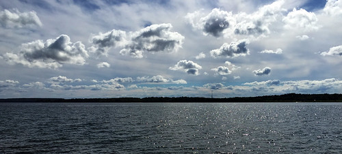 summer lake ontario canada water clouds barrie simcoe partycloudy iphone6