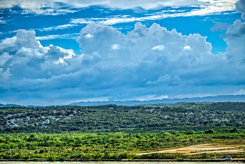 ocean sky clouds landscape island countryside hills jamaica bigsky falmouth