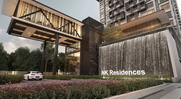 NK Residences - Water Feature