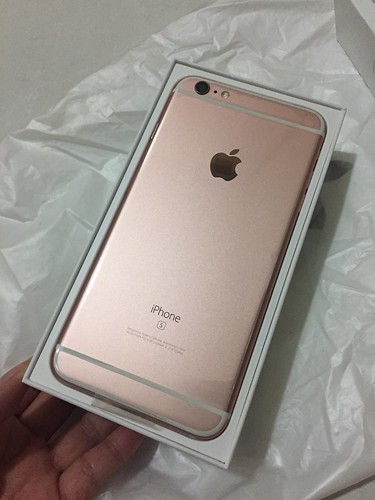 Rose gold, iPhone 6s