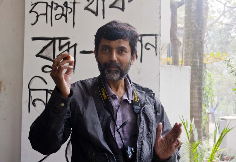 Biswarup Ganguly at Bengali Wikipedia 10th Anniversary Conference