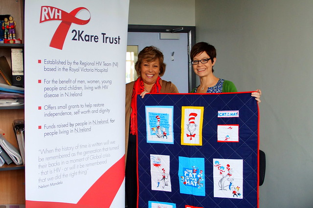Bee Blessed donating quilts
