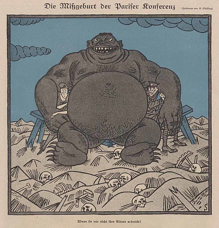 Erich Schilling - The Monstrosity Of The Paris Conference, 1921