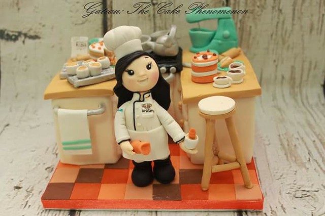 Baker's Themed Cake by Faiza Sherjeel of Gateau: The Cake Phenomenon