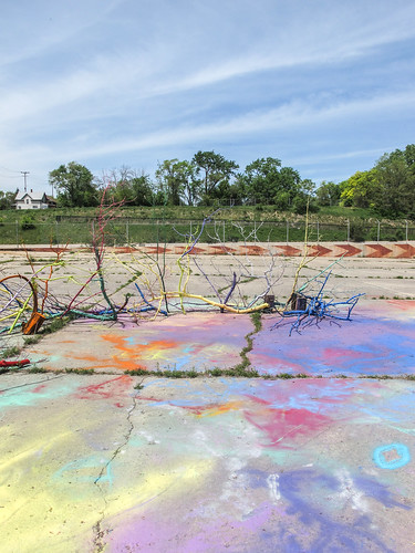 2013 20130526 chevroletflintmanufacturing chevyinthehole flint flintmichigan flintlandscape freecity freecityartfestival geneseecounty geneseecountymichigan img0797 may may2013 michigan michiganlandscape midmichigan abandonedchevroletplant abandonedchevyplant art artfestival artwork branches brownfield centralmichigan colorfullypainted colorfullypaintedtreebranches crackedpavement eastcentralmichigan formerchevroletplant formerchevyplant landscape overspray paintedtreebranches pavementcracks spraypaint spraypaintedtreebranches sunnylandscape treebranchart treebranchartwork treebranches urbanlandscape view weedsgrowingfromcracks weedsgrowingfromcracksinpavement weedsincracks