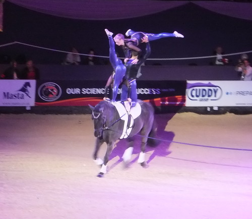 Team GB vaulting demo