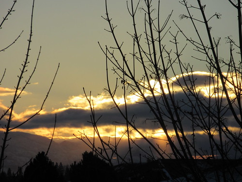 sunset clouds kelowna okanagan bc british columbia canada