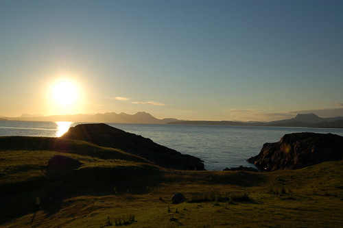light colour sunrise scotland