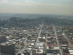 East from the top of the Carlton Centre