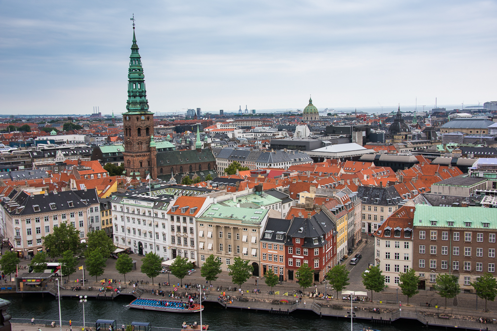 Christiansborg Palace - view from top