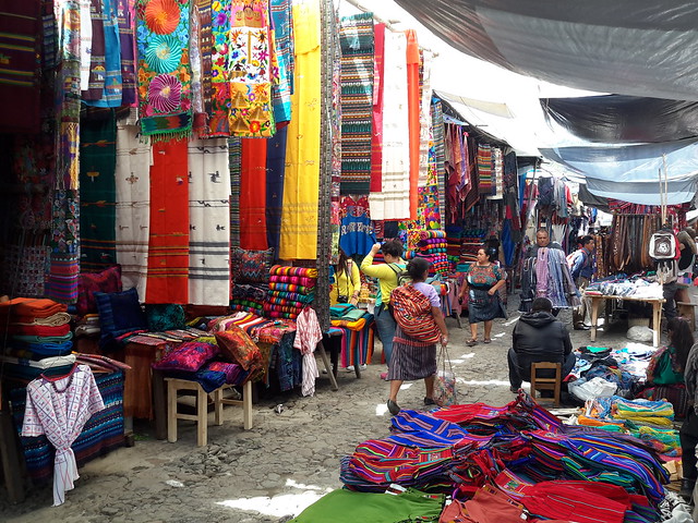 Mercado de Chichicastenango. 