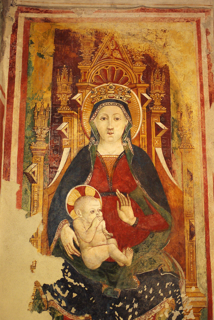 Chiesa di San Pietro in Gemonio - Madonna con Bambino