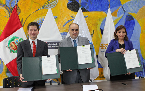JICA firma acuerdo con MINAM y APCI para brindar cooperación para la conservación de los bosques y REDD+ en el Perú