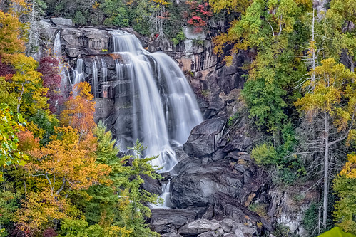 leaves waterfall whitewater falls whitewaterfalls