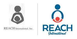 REACH International logo redesign