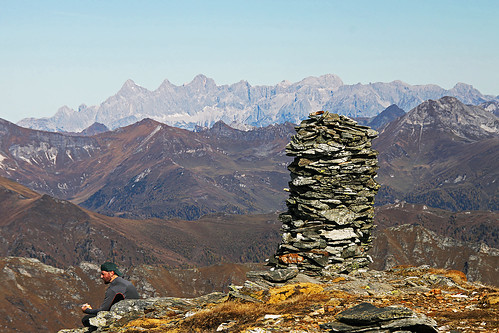 austria hohetauern hafnergroup mountain hiking outdoor landscape autumn reitereck dachstein mountainside