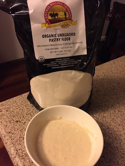 Using pastry flour