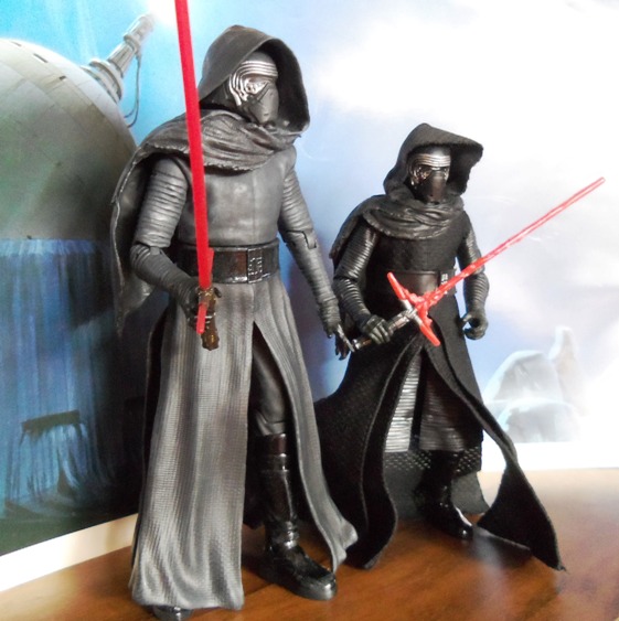 KC-KR-C FIGLot 1/12 Fabric Wired cape for Black Series Kylo Ren No Figure