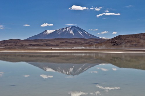 lake lago volcano mirrors bolivia espejo vista hdr especially altiplano volcán espectacular