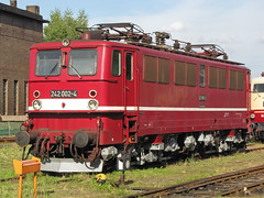 DR 242 002-4 im Sächsischen Eisenbahnmuseum