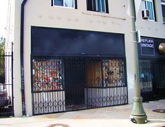 LA Regional Connector - Abandoned Storefront 3 -  Demolition Notice