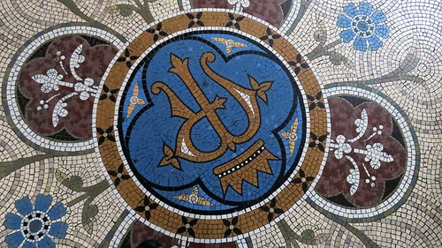 Mosaic Floor in St. Patrick's Cathedral in Galway, Ireland