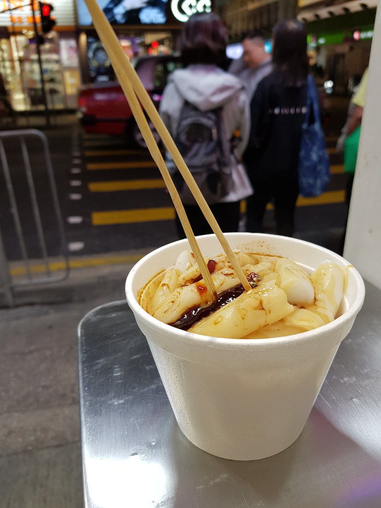 斋肠粉 Hong Kong "Cheong Fun" $20 @ 龙津风味美食店 at 加拿分道 Carnavon Road, Tsim Sha Tsui