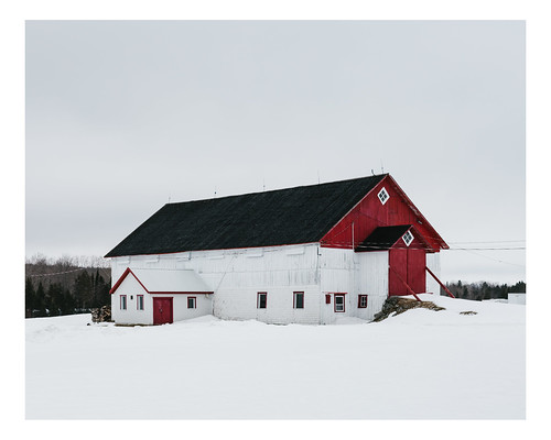 vscofilm barn winter beauce canada farm rural quebec landscape snow saintsylvestre québec ca
