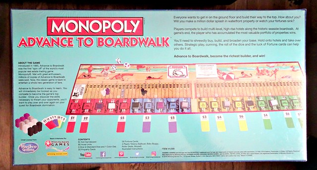Monopoly Advance To Boardwalk ~ Family Game Series #8