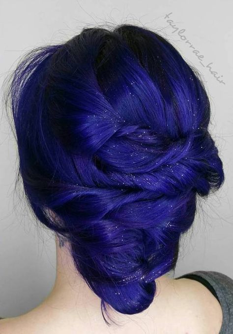  Dark Blue Hairstyles That Will Rise Up Your Look For Spring 2018 13