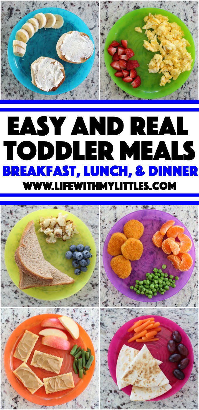 Easy (and Real) Toddler Meal Ideas - Life With My Littles