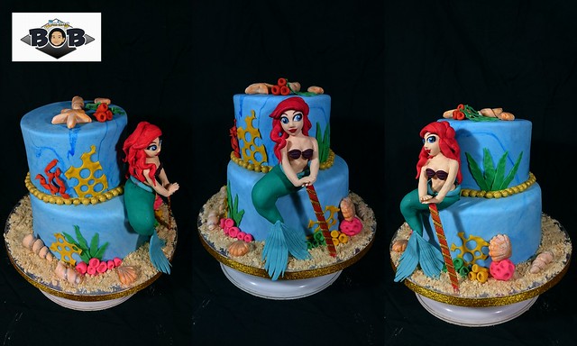 Mermaid Cake by Erika Paola Padiernos Rueda of Baking BOB
