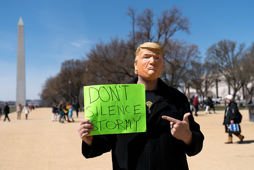 Don't Silence Stormy, March For Our Lives, Washington DC