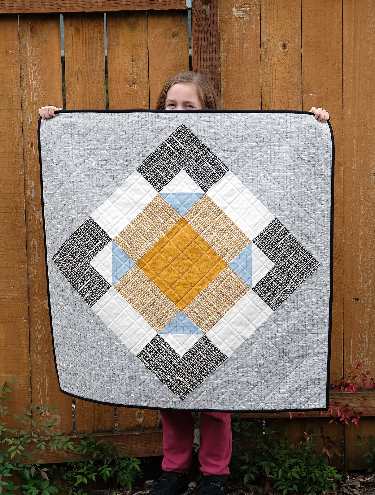 My March Giant Block Quilt