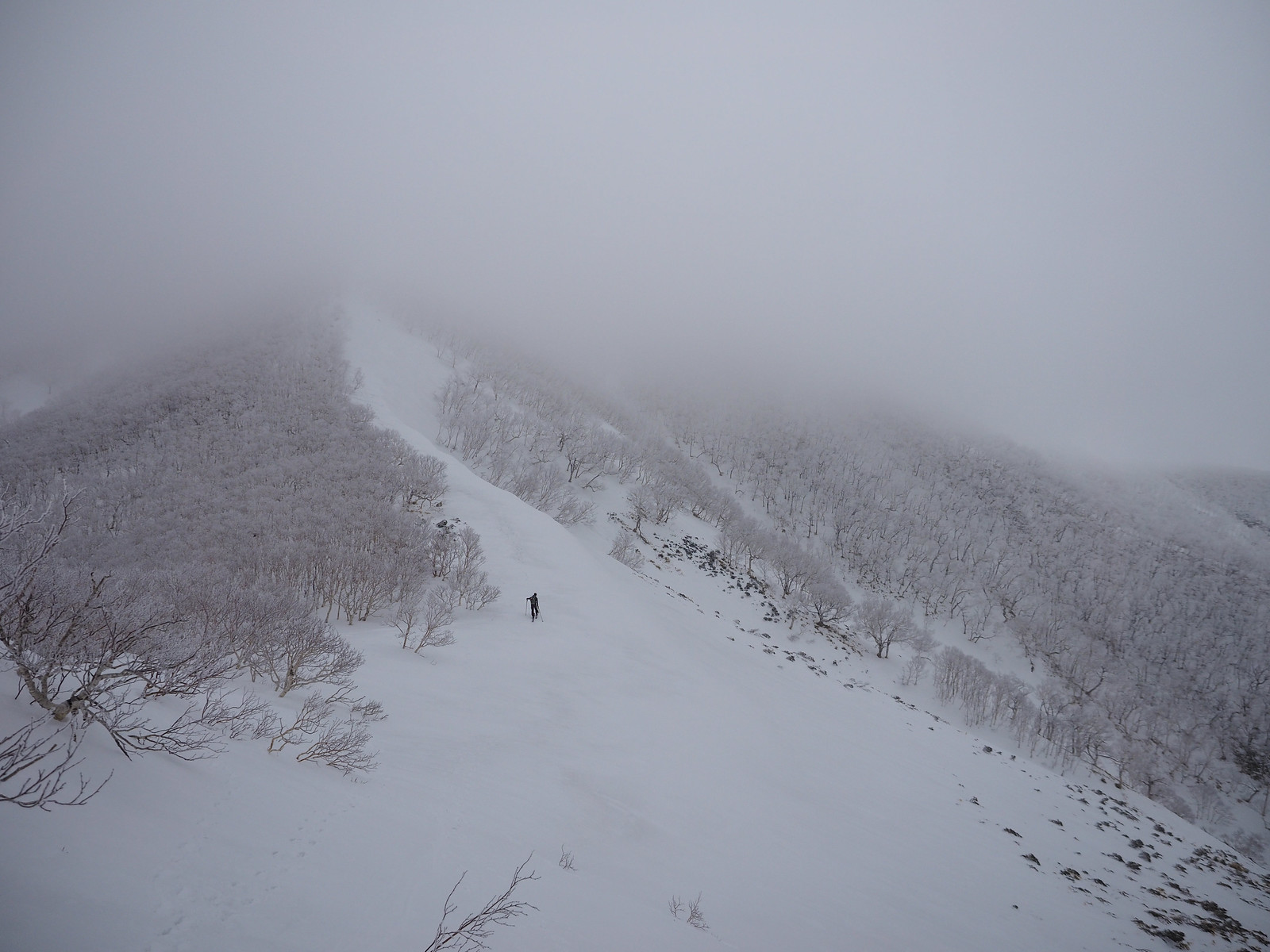 Mt. Musa and Mt. Musa Hut ski touring (Hokkaido, Japan)