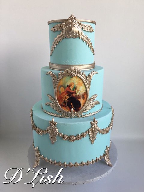 This cake centers around Mozart and the Baroque era of classical music. By Christina L. Garcia