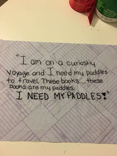 I need my paddles!