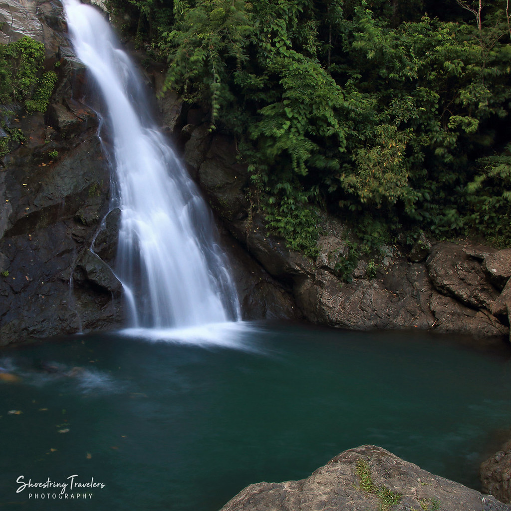 the top tier of Maribina Falls