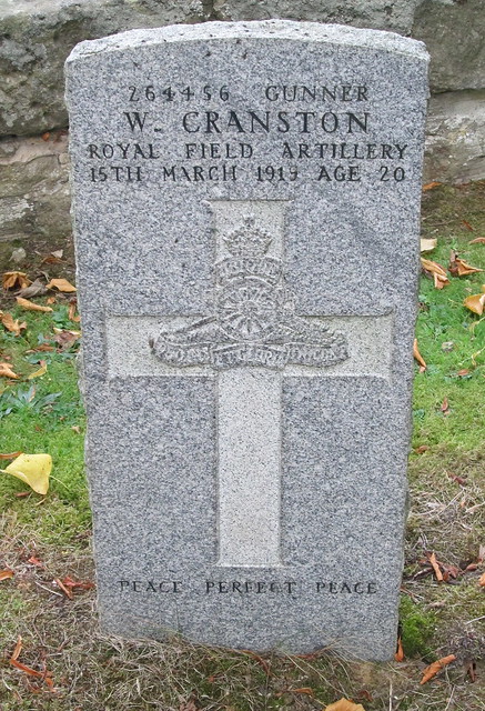 War Grave 7,  Cockpen and Carrington Kirkyard