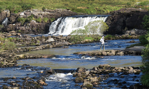 Aasleagh Waterfall in Ireland
