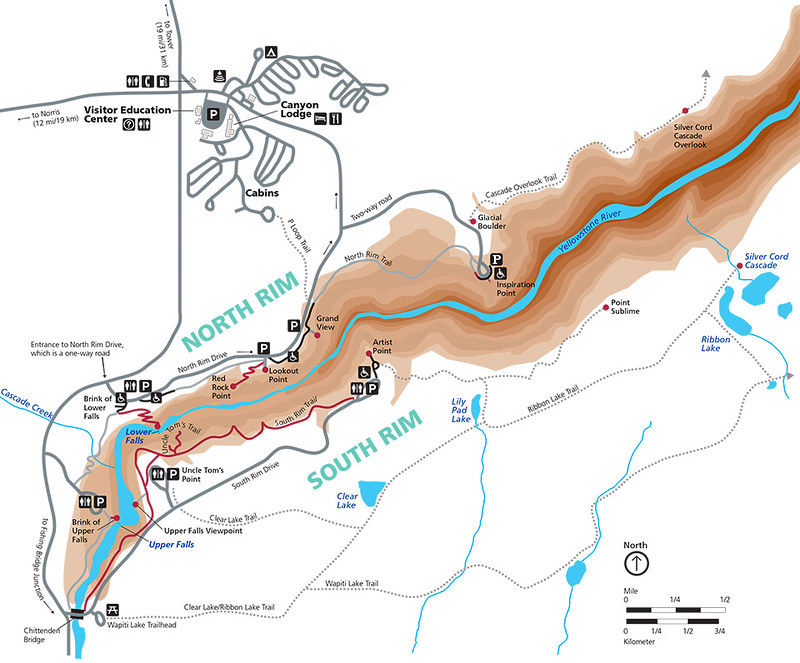 Yellowstone salvaje: cañones, cataratas, praderas y supervivencia en el lago. - Costa oeste de Estados Unidos: 25 días en ruta por el far west (6)
