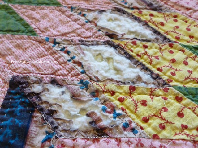 Tulle Quilt Repair at From My Carolina Home
