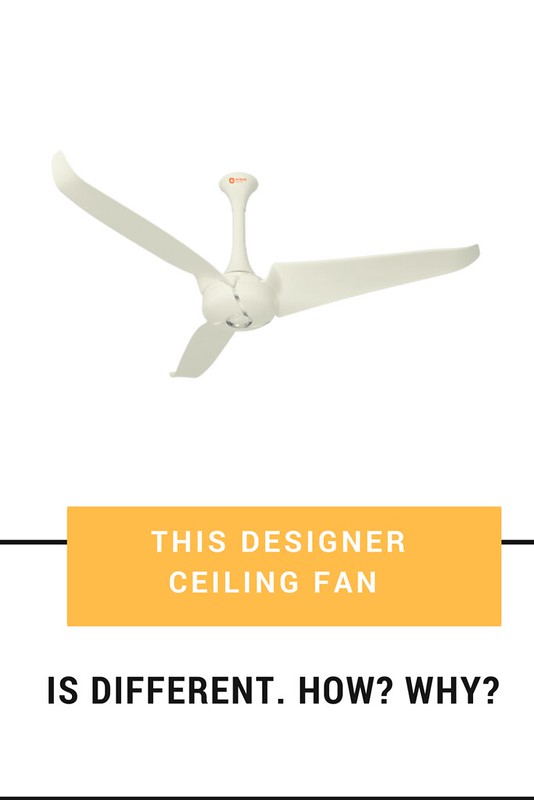 designer ceiling fan from orient electric aerocool