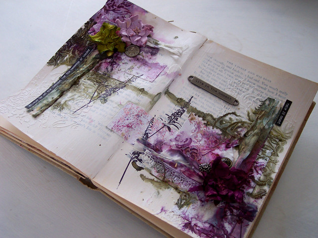 floral art journal pages 2