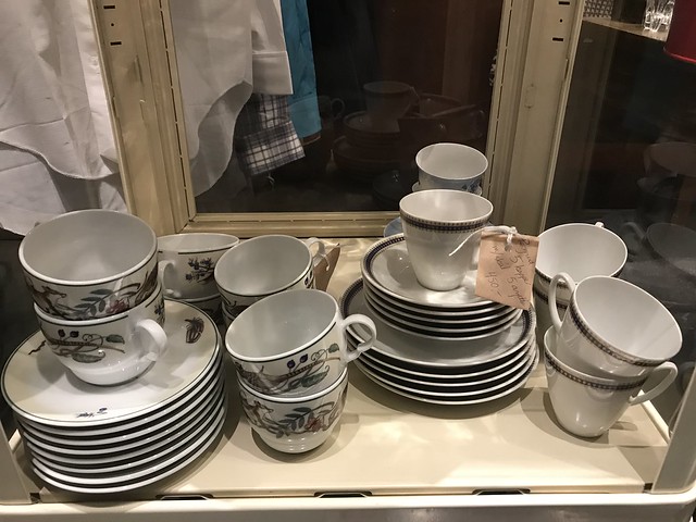 Antique cups and saucers,  Tromso