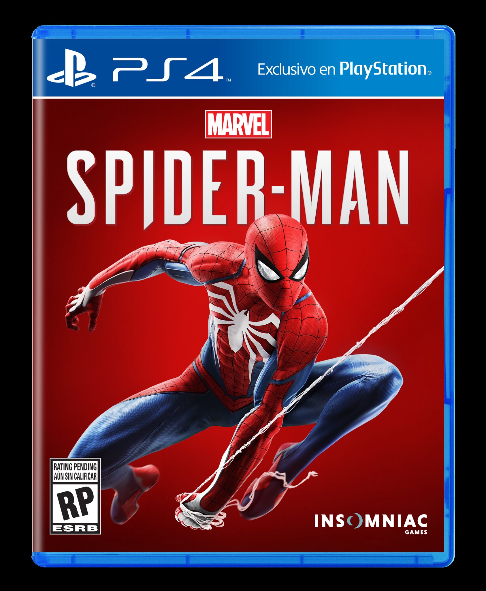 Marvel's Spider Man PS4 Box Art